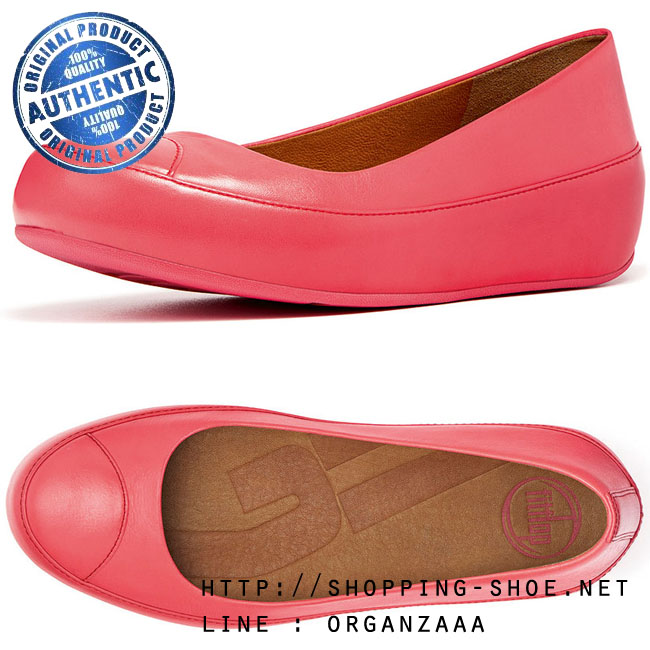Fitflop Due Leather Punch Pink ของแท้ นำเข้าจาก USA และ UK