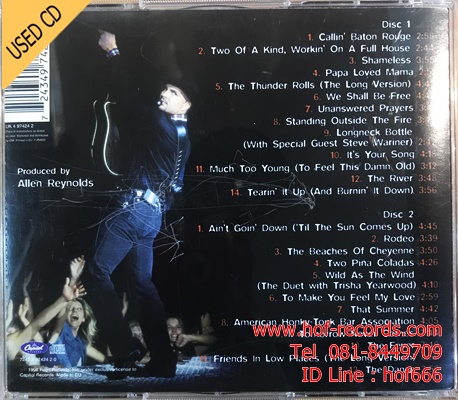 Arth Brooks - Double Live ( EU ) Used CD 2 Dise VG++