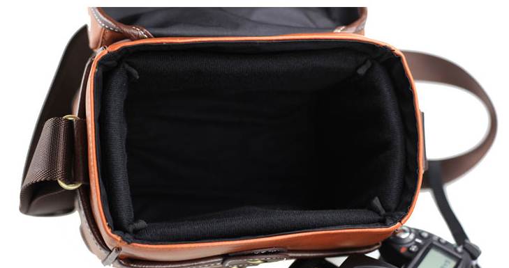 กระเป๋าสะพายกล้องวินเทจ 1เข็มขัด ทรงมน สไตล์อังกฤษ กันน้ำ กันรอยย่น Size S สีดำ น้ำตาลอ่อน น้ำตาลกลาง น้ำตาลเข้ม