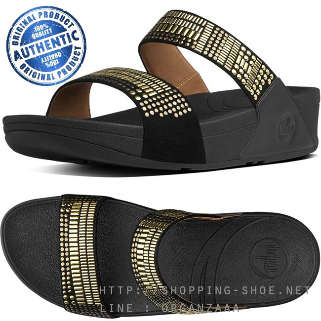 Fitflop Aztek Chada Slide Black ของแท้ นำเข้าจาก USA และ UK