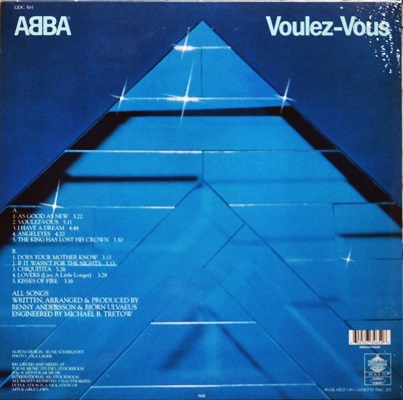 Abba - Voulez - Vous 1Lp N.