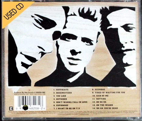 Used CD Green day - Shenanigans