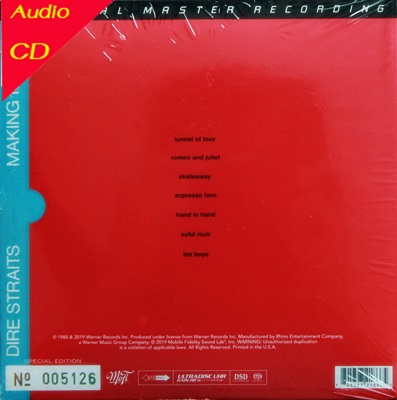 Dire Straits - Making Movies (HI-EN) SACD 1Cd N.
