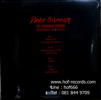 David Gilmour - The Stockholm Syndrome 1984 Vol. One 2Lp N.