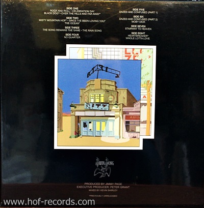 Led Zeppelin - The Song Remains The Same Live Boxset 4Lp N.