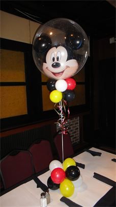 ลูกโป่งบับเบิ้ล สอดใส้หน้ามิกกี้เมาส์ 24"MICKEY MOUSE DOUBLE BUBBLE/ Item No.TQ-27569 แบรนด์ Qualatex