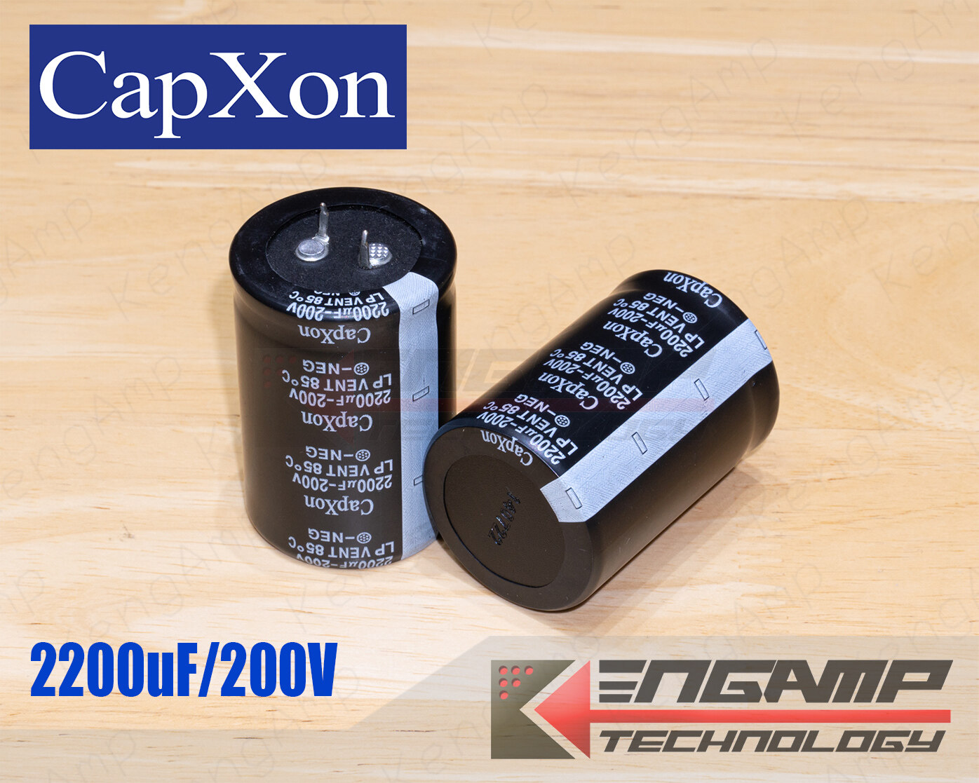 (1ตัว) [E-CAP] 2200uF/200V 85 C CapXon LP 35x52mm P=10mm