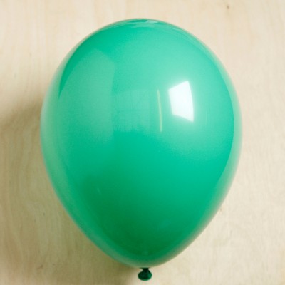 ลูกโป่งกลมเนื้อสแตนดาร์ท สีเขียวเข้ม ไซส์ 12 นิ้ว แพ็คละ 10 ใบ (Round Balloons - Deep Green Color 12")