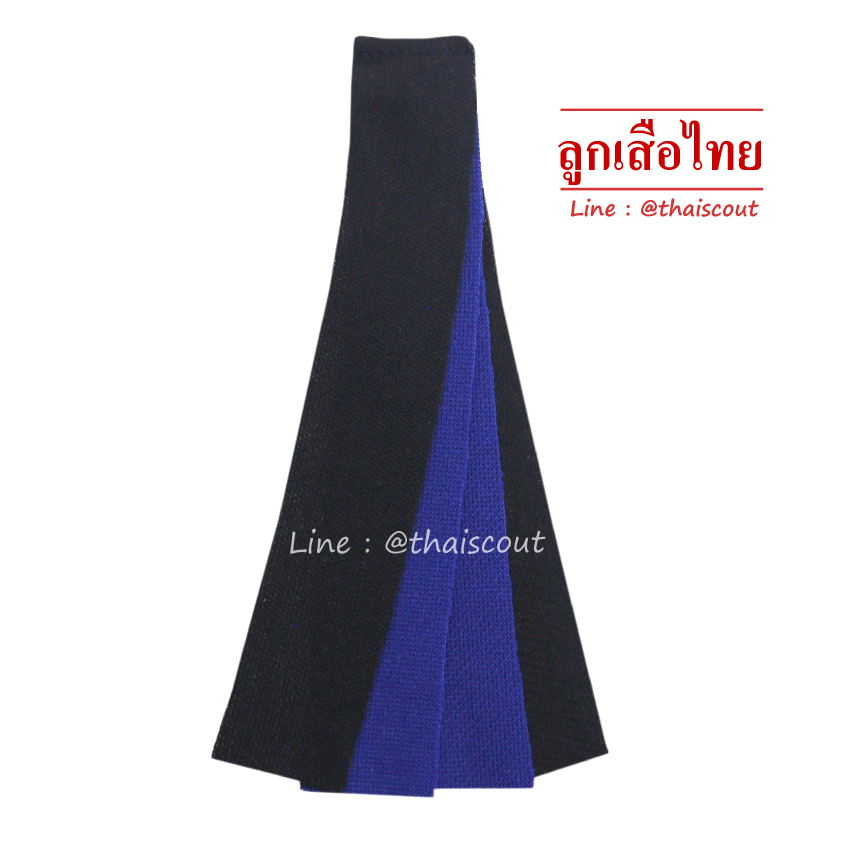 ริบบิ้นสีดำ-น้ำเงิน หมู่ค้างคาว (ห่อละ 10 อัน)