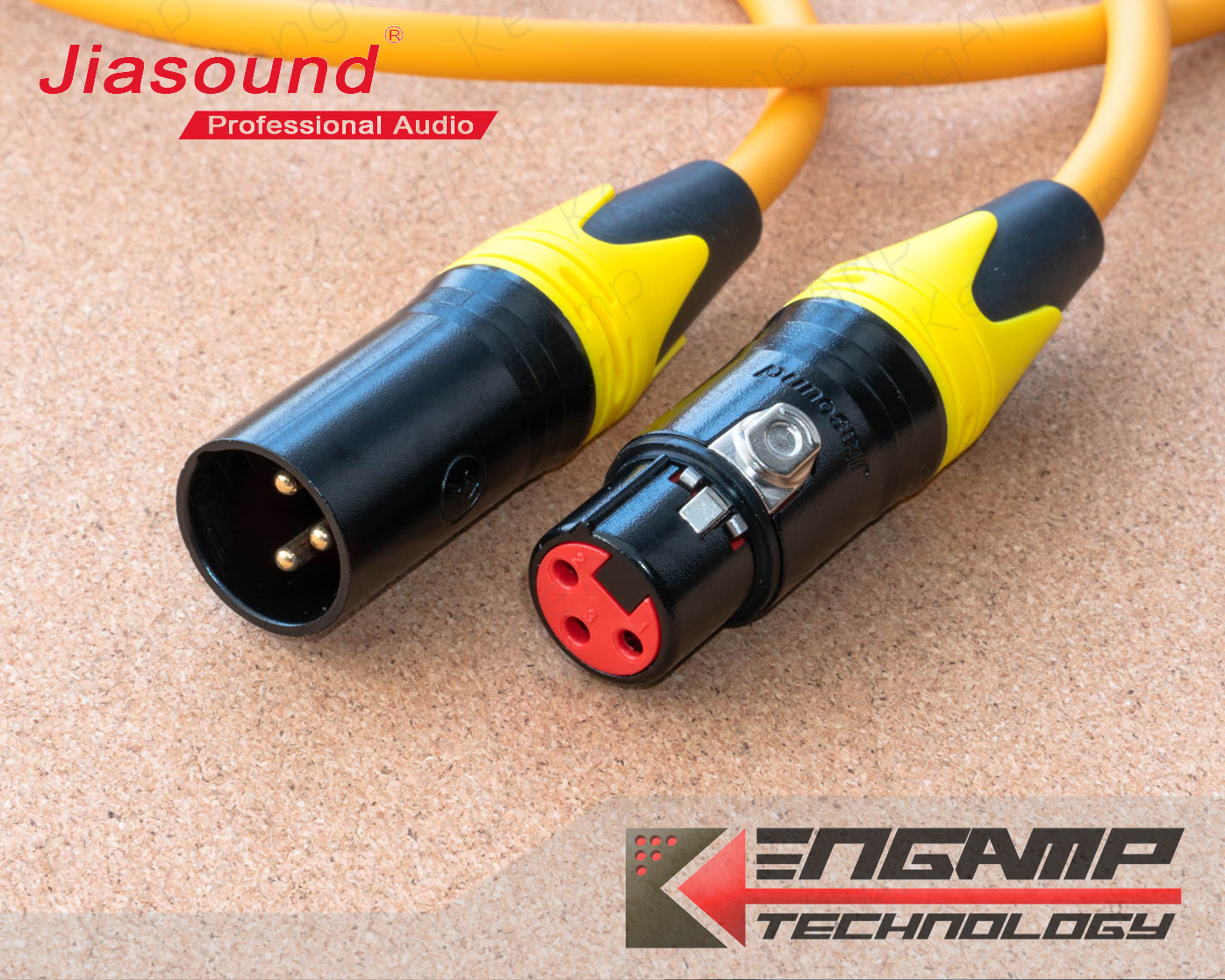 (สายสั่งประกอบอ่านก่อน) Jiasound สาย XLR(M) to XLR(F) ใช้แจ็ค YM-001BG YM-002BG ใช้สาย S-001