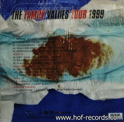 The Family Values Tour 1999 2Lp