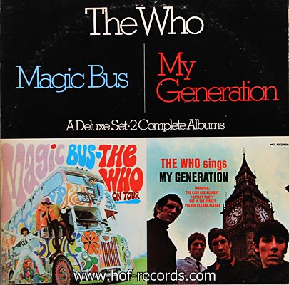 The Who - Magic Bus,My Generation 2lp