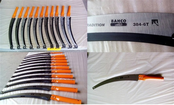 เลื่อยโค้งตัดกิ่งไม้ ต่อด้ามได้ บาโค่ Bahco 384-6T