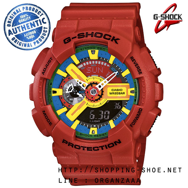 Casio G-Shock รุ่น GA-110FC-1A Crazy Color ของแท้ 100% จากญี่ปุ่น