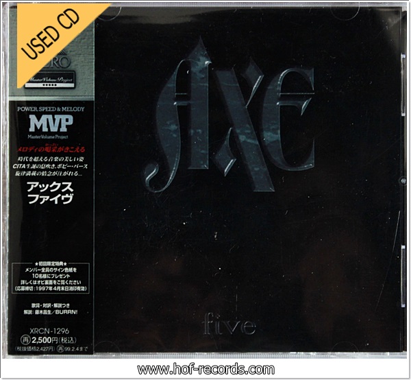 AXE - Five (Japan) Used Cd VG++