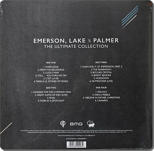Emerson Lake & Palmer - The Ultimate Collection 2Lp New