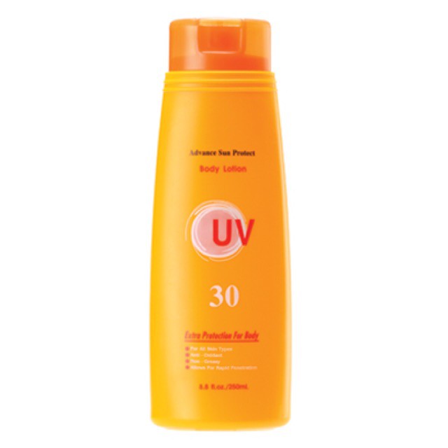 กันแดด AR SPF30 เอ อาร์ แอดวานซ์ ซัน โพรเทค บอดี้ โลชั่น
