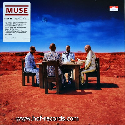 Muse - Black Holes And Revelations 1lp 2006 N.
