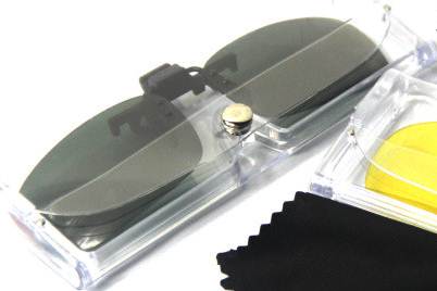 Polarize คลิบออนหนีบแว่นตากันแดด แข็งแรง พับเปิดปิดง่าย อเนกประส่งค์ กันUV400 (ดำเขียว ชา ดำเทา)