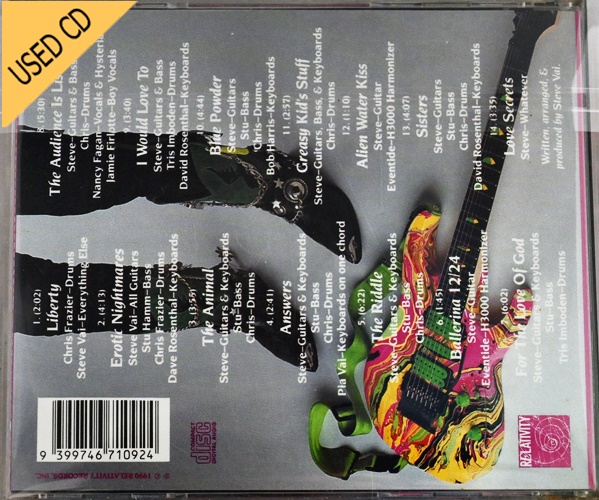 Used CD Steve Vai - Passion and Warfare