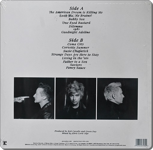 Green Day - "Saviord" 1Lp New