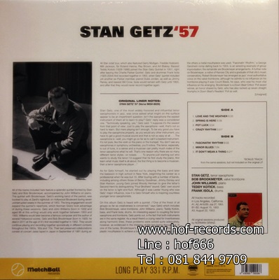 Stan Getz - '57 1Lp N.