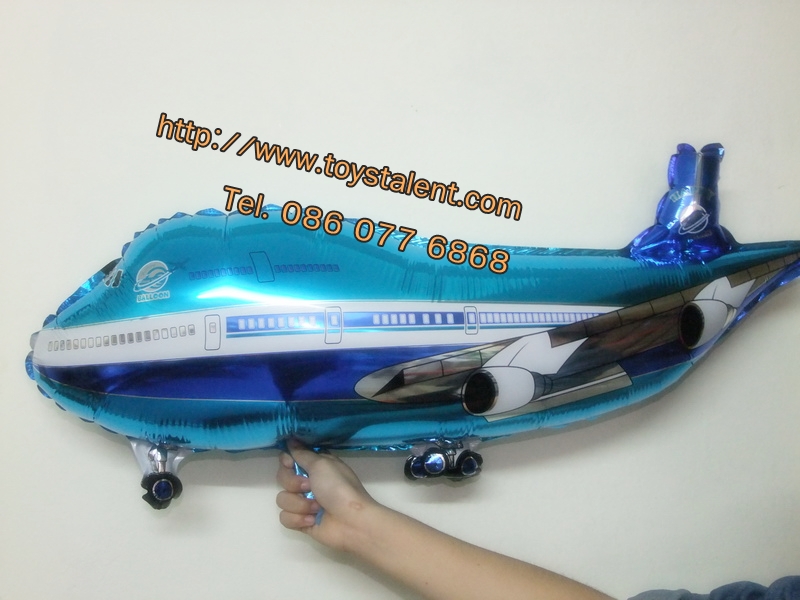 ลูกโป่งฟลอย์ เครื่องบินโบอิ้งโดยสาร - Air Plane Foil Balloon / Item No. TL-A056