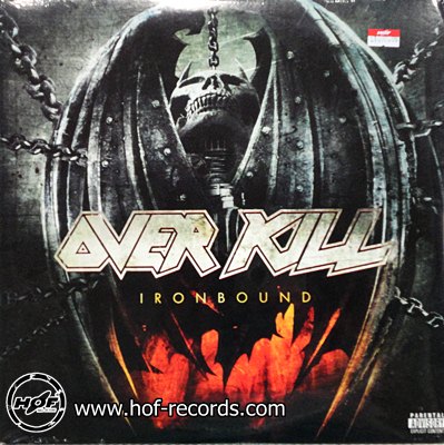 Over kill - Ironbound 2 LP New