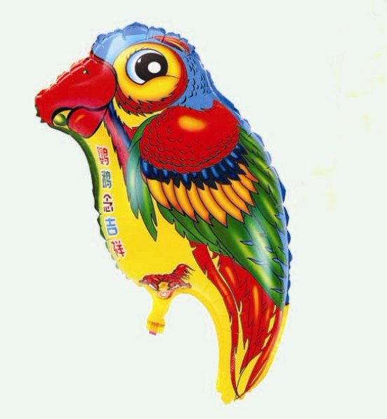 Parrot Foil Balloon - ลูกโป่งฟลอย์ รูปนกแก้ว / Item no. TL-B011