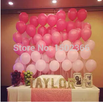 ลูกโป่งกลม เนื้อพาสเทล สีชมพูอ่อน ไซส์ 10 นิ้ว แพ็คละ 10 ใบ (Round Balloons - Pastel Pink Color 10")