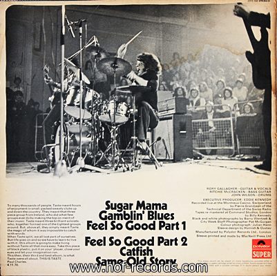 Live Taste - Live At The Montreux 1971