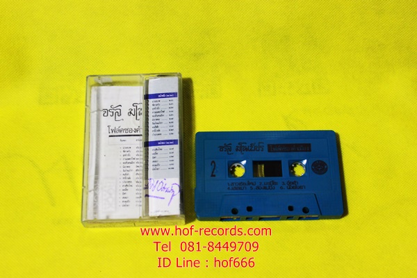 T จรัล มโนเพ็ชร โฟล์คซองคำเมือง - รวมฮิต ( Used Tape Cassett )