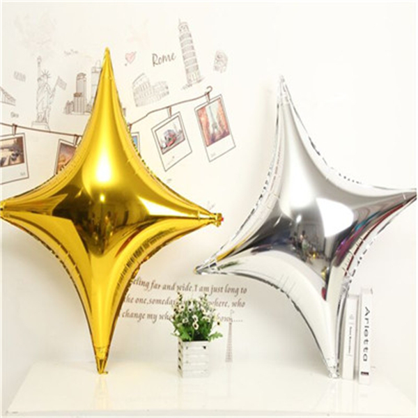 Foil Balloon Star Point - ลูกโป่งฟลอย์ ทรงดาวประกายสีทอง ไซส์ใหญ่ / Item No. TL-G032
