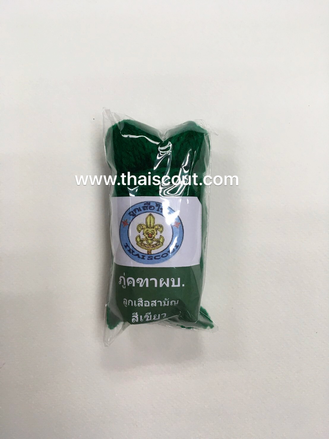 พู่ไม้คฑาผบ.ลูกเสือสามัญ (สีเขียว)