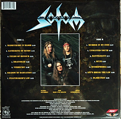 Sodom - Masquerade in blood * New