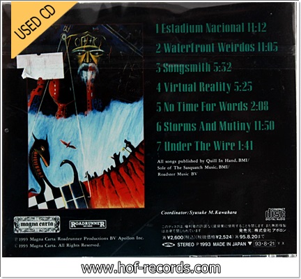 Magellan - Impending (JAPAN) Used Cd VG++