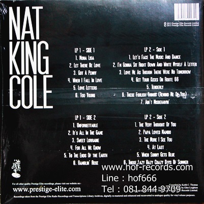 Nat King Cole - 25 Classic Track 2Lp N.