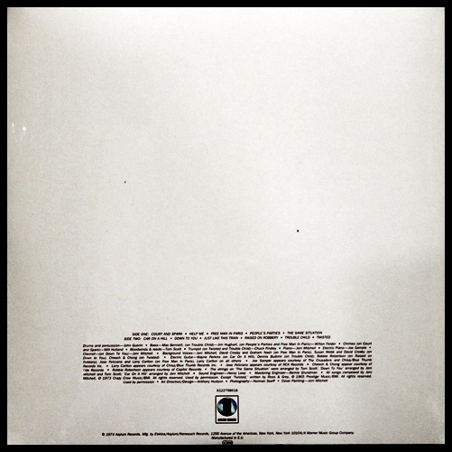 Joni Mitchell - Court and Spark 1Lp N.