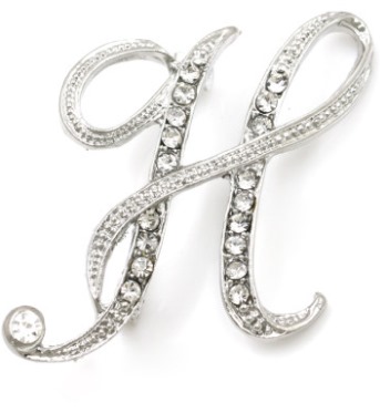 เข็มกลัด โซ่หมุดคล้องเสื้อ ดีไซน์พิเศษ สุดหรู ตัวอักษร โลโก้