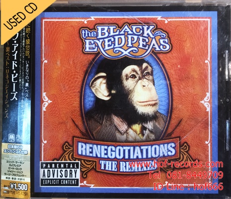 The Black eyed Peas - Renegotiations The Remixes (JP) Used CD 1 Dise VG++