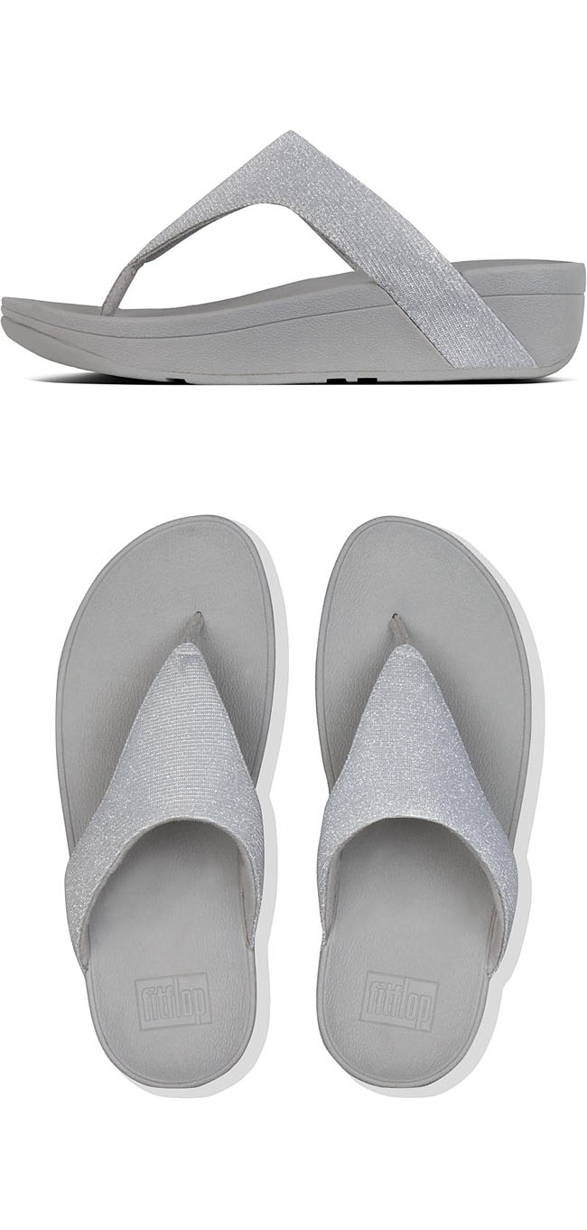 Fitflop Lottie Glitzy Silver ของแท้ นำเข้าจาก USA และ UK