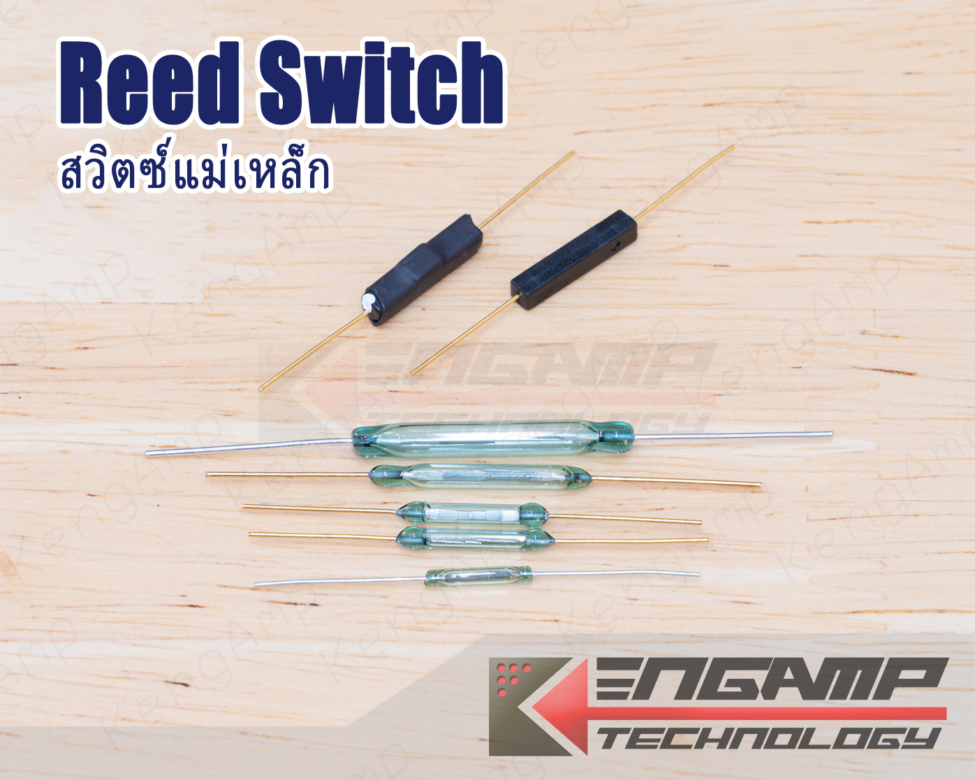 (1ตัว)[SW] Reed Switch MKA10110 MKA14103 MKA20101 4x28mm GPS-14A GPS-14B