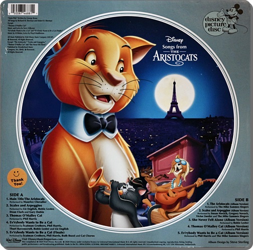 Ost.Aristocats (Picture Disc) 1Lp New