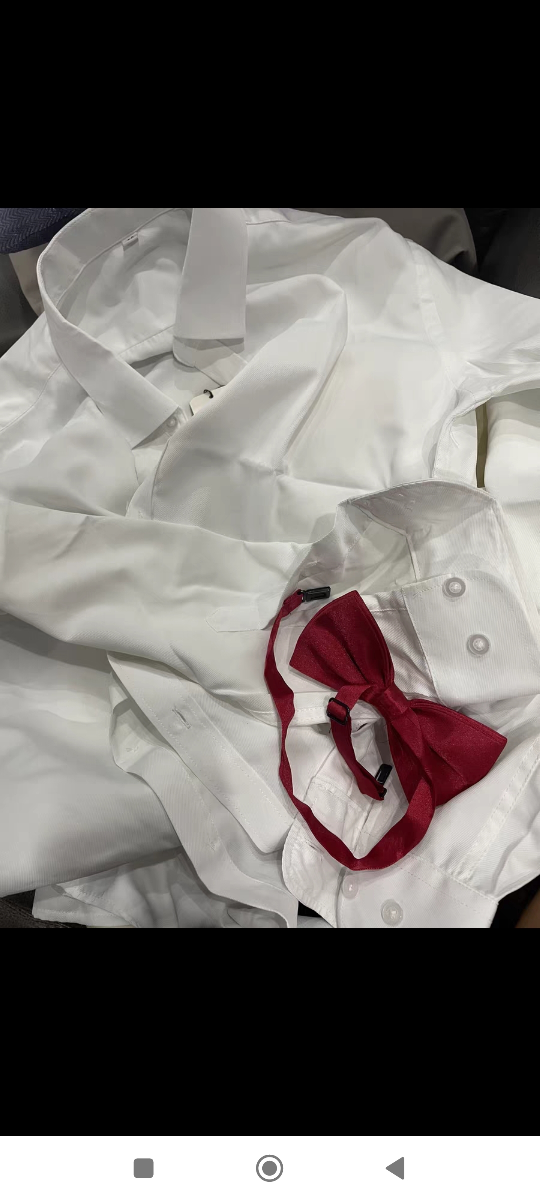 เสื้อเชิ้ตแขนยาว คอตตอนเนื้อดี ปกเล็ก ผ้าลายทาง สีขาว ฟ้า ชมพู size No.37- 43