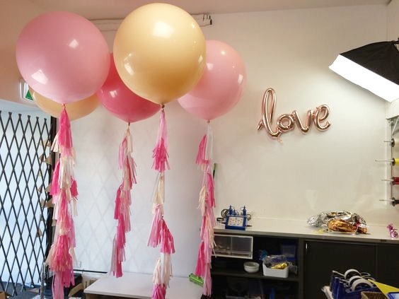 ลูกโป่งกลมจัมโบ้ไซส์ใหญ่ 36"Latex Balloon RB Pink 3FT สีชมพู/ Item No. TQ-42764 แบรนด์ Qualatex