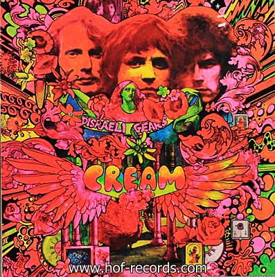 Cream - Disraeli Gears 1967 1lp N.