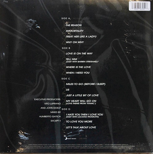 Celine Dion - Let's Talk About Love 2Lp New