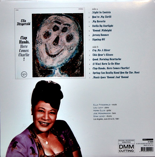 Ella Fitgerald - Clap Hands,Here Comes Charlie! 1Lp New