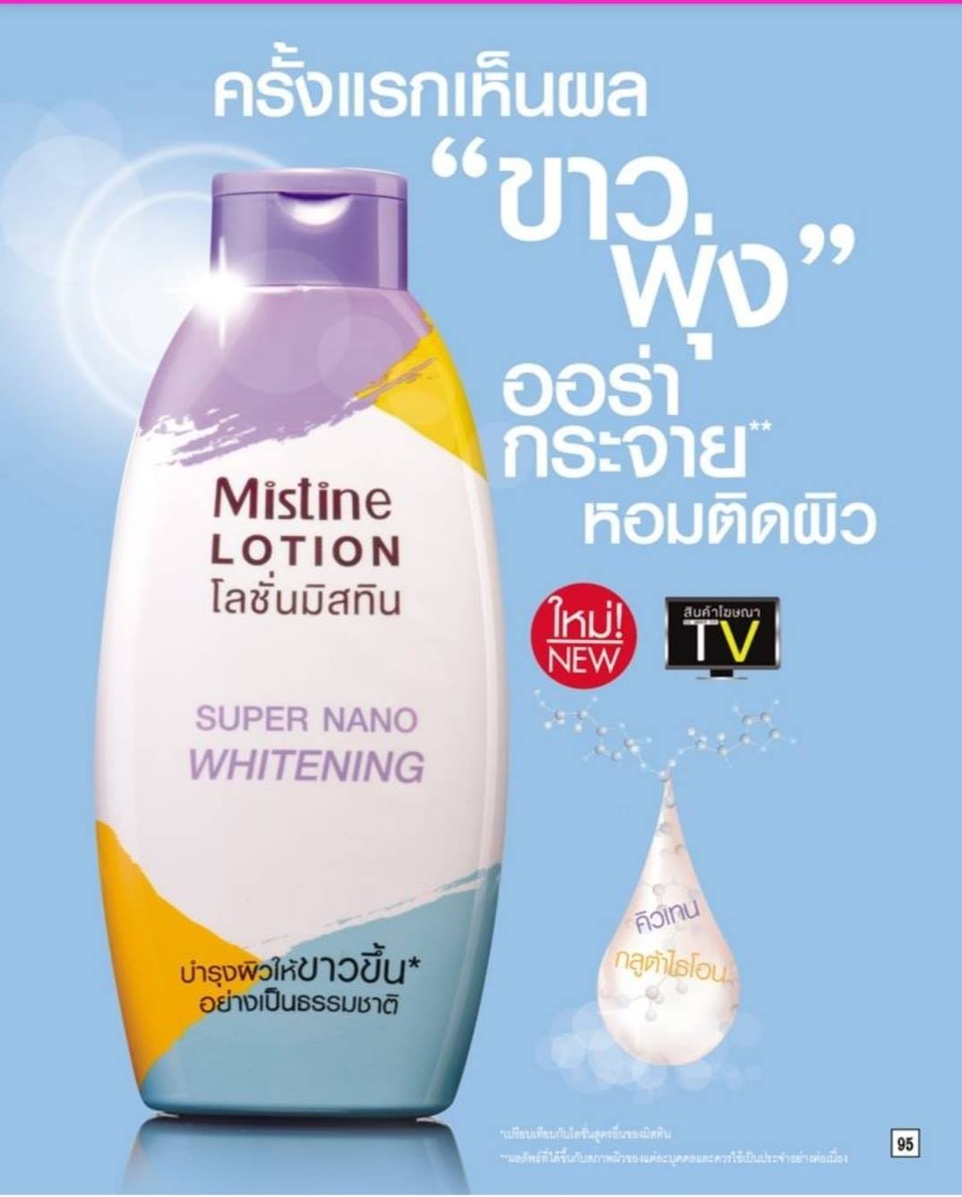 โลชั่นแคปซูล MISTINE SUPER NANO มิสทิน ซุปเปอร์ นาโน โลชั่น 250ml.
