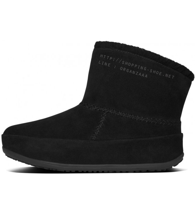 Fitflop Mukluk Shorty All Black ของแท้ นำเข้าจาก USA และ UK